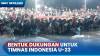 Momen Keseruan Warga Kebumen Nobar Timnas Indonesia U-23 di Alun-alun Pancasila
