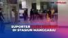 Detik-Detik Dua Kelompok Suporter Bentrok di Stasiun Manggarai