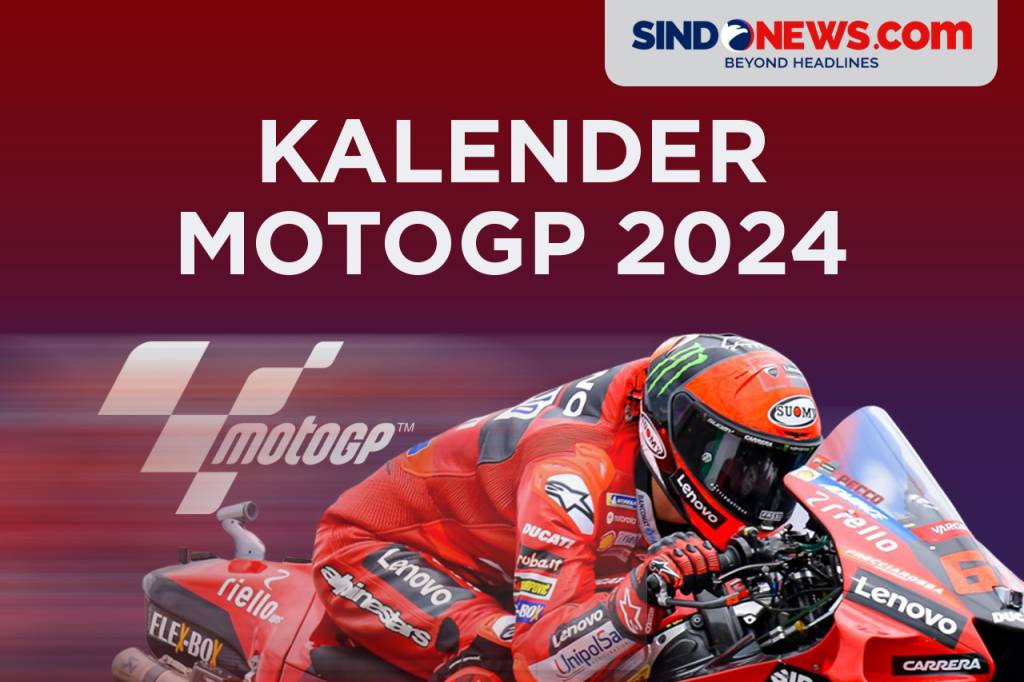 SINDOgrafis Kalender Balap MotoGP Musim 2024