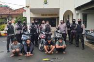 Beraksi di Jakarta, 4 Anggota Geng Motor Diciduk di Bekasi