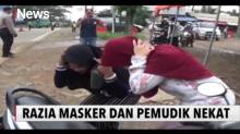Tidak Pakai Masker, Warga di Banten Dihukum Lompat Jongkok