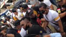Bawa Senjata Tajam, Penagih Hutang Ditangkap Polisi di Samarinda