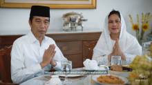 Presiden Jokowi Sampaikan Ucapan Selamat Idul Fitri dari Istana Bogor