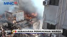Kebakaran Hanguskan Sejumlah Rumah di Permukiman Padat Penduduk di Taman Sari