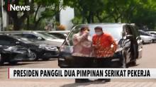 Jokowi dan Dua Pimpinan Serikat Buruh Bertemu di Istana