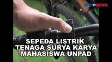Sepeda Listrik Tenaga Surya Karya Mahasiswa Unpad