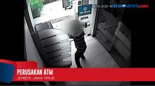 Alami Gangguan Jiwa,Pelaku Rusak Gerai ATM Menggunakan Palu