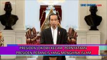 Jokowi Kecam Pernyataan Presiden Perancis Terkait Menghina Islam