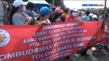 Warga Cilincing Demo Tuntut Ganti Rugi Tanah yang Telah Jadi Tol