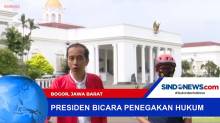 Presiden Joko Widodo Bicara Penegakan Hukum