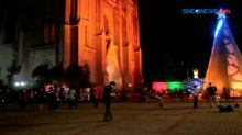 Suasana Ibadah Misa Natal di Gereja Katedral Jakarta