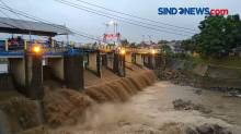 Kondisi Bendungan Katulampa Paska Banjir Bandang di Puncak