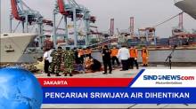 Tim SAR Gabungan Hentikan Pencarian Sriwijaya Air SJ-182