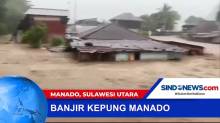 Banjir Tak Kunjung Surut, Warga Meminta Bantuan Tim SAR Manado