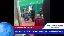 Anggota KPUD Diduga Melanggar Prokes di Situbondo, Jawa Timur
