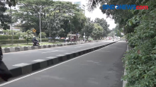 Lengangnya Jalanan Kota Bogor di Hari Pertama Ganjil Genap
