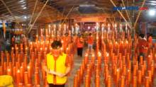 Pergantian Tahun Baru Imlek, Vihara di Cirebon Nyalakan 1000 Lilin
