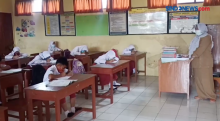 Siswa SD dan SMP di Batang Mulai Belajar Tatap Muka