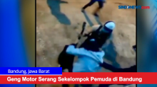 Geng Motor Serang Sekelompok Pemuda di Bandung