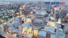 Azan Berkumandang di Hagia Sophia Tandai Dimulainya Ramadhan