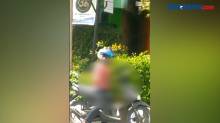 Video Viral Pria Misterius Onani di Atas Motor, Aksinya Terekam Kamera