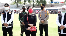Puan Maharani Kunjungi Vaksinasi di Surabaya