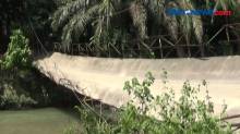 Jembatan Gantung di Labuhanbatu Utara Sumatra Utara Putus, 4 Orang Luka