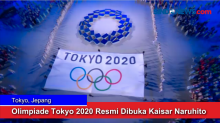 Olimpiade Tokyo 2020 Resmi Dibuka Kaisar Naruhito