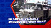 VW Combi Antik Terbakar di Simpang Dago, Pemilik Selamat