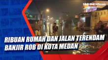 Ribuan Rumah dan Jalan Terendam Banjir Rob di Kota Medan