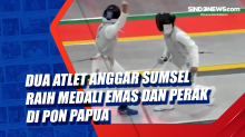 Dua Atlet Anggar Sumsel Raih Medali Emas dan Perak di PON Papua