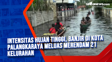 Intensitas Hujan Tinggi, Banjir di Kota Palangkaraya Meluas Merendam 21 Kelurahan