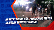 Kaget Klakson Bus, Penumpang Motor di Medan Tewas Terlindas