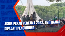 Akhir Pekan Pertama 2022, TMII Ramai Dipadati Pengunjung