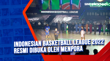 Indonesian Basketball League 2022 Resmi Dibuka oleh Menpora