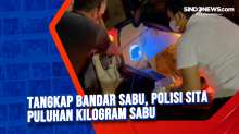 Tangkap Bandar Sabu, Polisi Sita Puluhan Kilogram Sabu