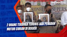 2 Orang Terduga Teroris Jadi Penadah Motor Curian di Bekasi