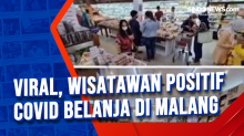 Viral, Wisatawan Positif Covid Belanja di Malang