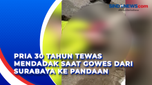 Pria 30 Tahun Tewas Mendadak saat Gowes dari Surabaya ke Pandaan