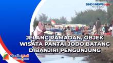 Jelang Ramadan, Objek Wisata Pantai Jodo Batang Dibanjiri Pengunjung