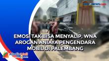 Emosi Tak Bisa Menyalip, WNA Arogan Aniaya Pengendara Mobil di Palembang