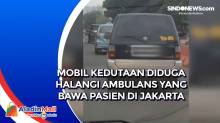 Mobil Kedutaan Diduga Halangi Ambulans yang Bawa Pasien di Jakarta