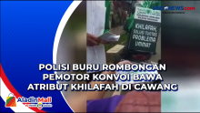 Polisi Buru Rombongan Pemotor Konvoi Bawa Atribut Khilafah di Cawang