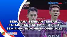 Berusaha Berikan Terbaik, Fajar/Rian Gagal Melaju ke Semifinal Indonesia Open 2022