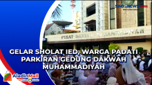 Gelar Sholat Ied, Warga Padati Parkiran Gedung Dakwah Muhammadiyah