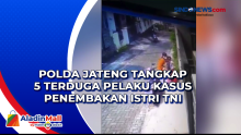 Polda Jateng Tangkap 5 Terduga Pelaku Kasus Penembakan Istri TNI