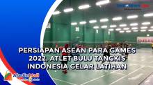 Persiapan ASEAN Para Games 2022, Atlet Bulu Tangkis Indonesia Gelar Latihan