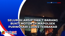 Seluruh Arsip dan 7 Barang Bukti Motor di Mapolsek Purwosari Ludes Terbakar