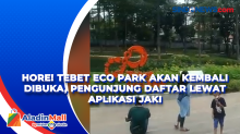 Hore! Tebet Eco Park akan Kembali Dibuka, Pengunjung Daftar Lewat Aplikasi JAKI