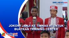 Jokowi Janji ke Timnas RI untuk Buatkan Training Center